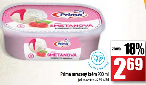 Prima mrazený krém