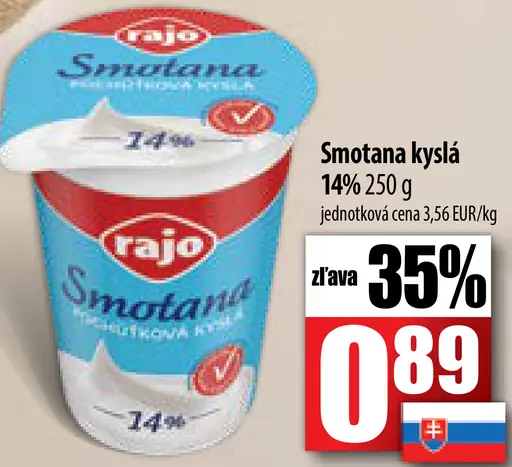 smotana kyslá