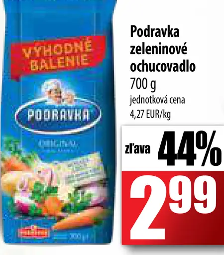 Podravka zelninové ochucovadlo