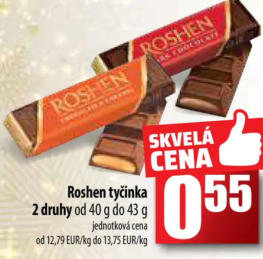 Roshen tyčinka