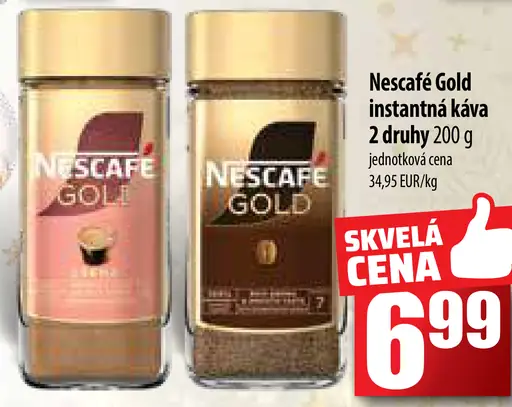 Nescafé Gold instantná káva