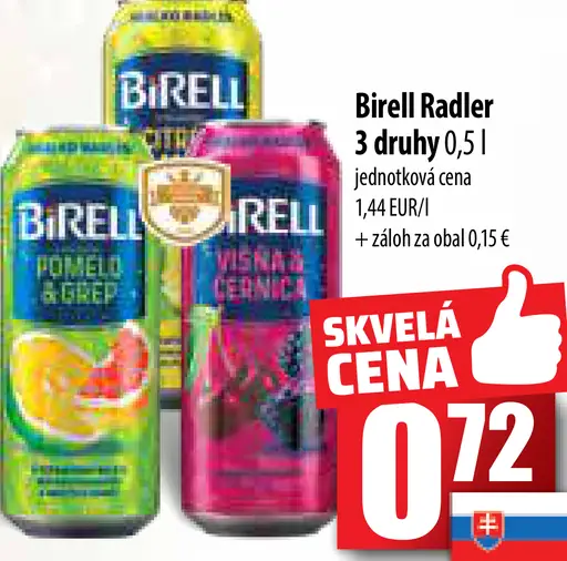 Birell Radler Višňa