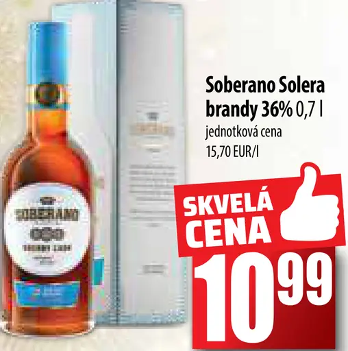 Soberano Solera Brandy