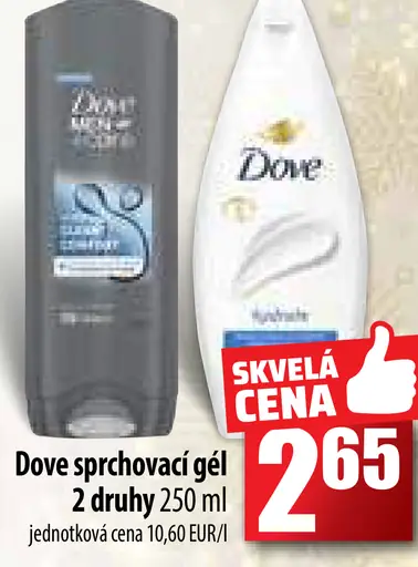 Dove sprchovací gél