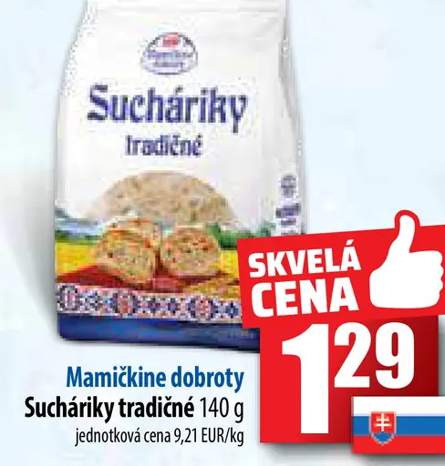 Sucháriky tradičné