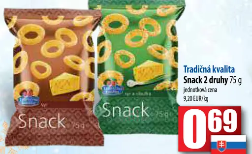 Snack čokoládový