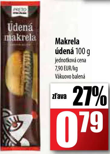 Makrela údená