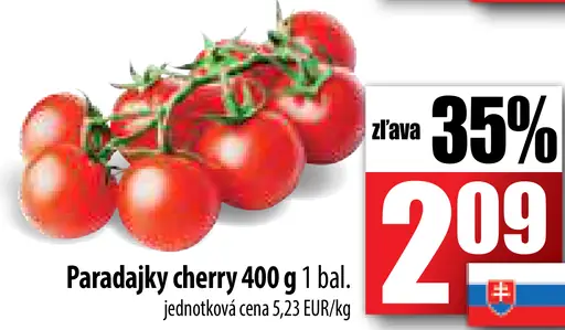 Paradajky cherry