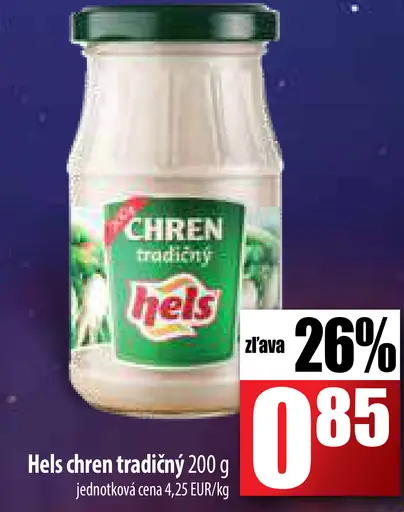 Hels chren tradičný