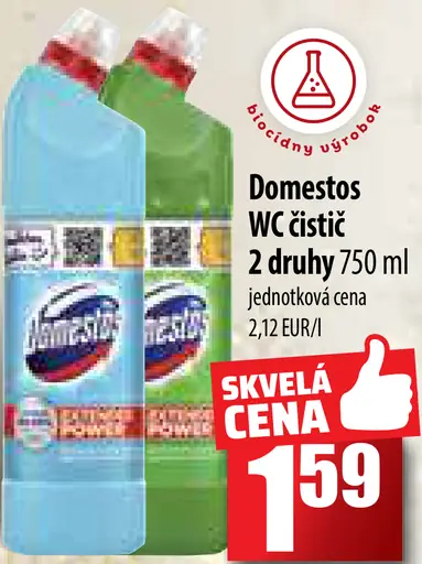 Domestos WC čistič