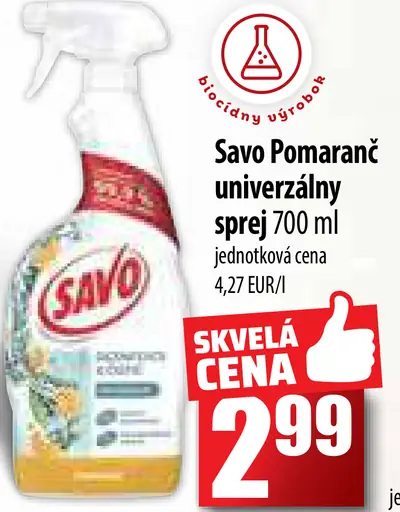 Savo Pomaranč univerzálny sprej