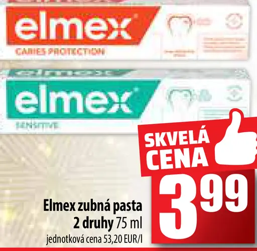 ELMEX Zubná pasta