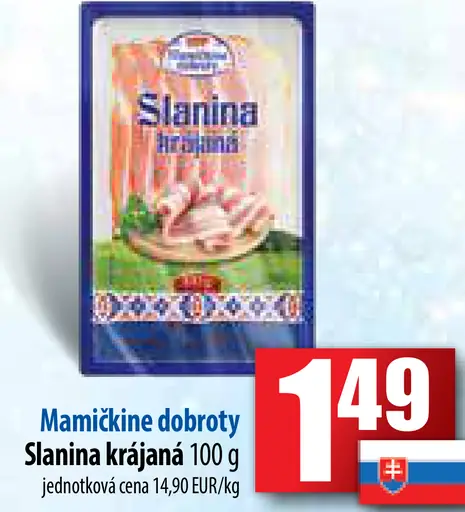 Slanina krájaná