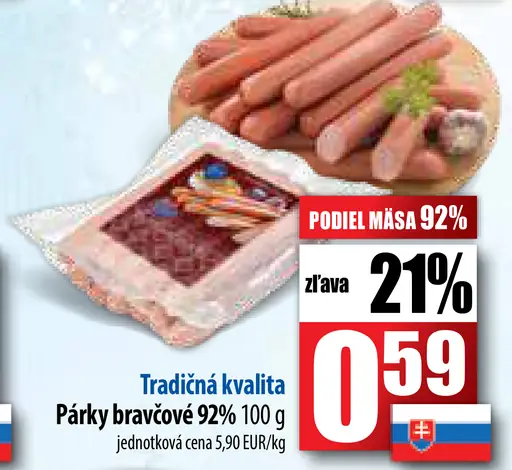 párky brávčové 92%