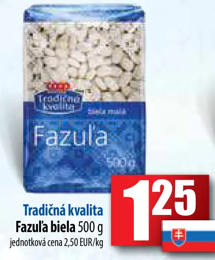 Fazuľa biela