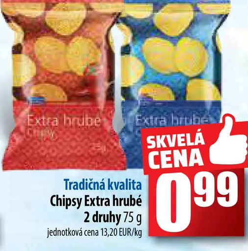 Chipsey Extra hrubé