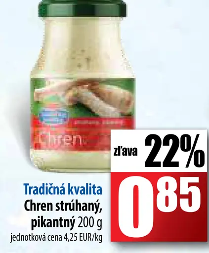 Chren strúhaný