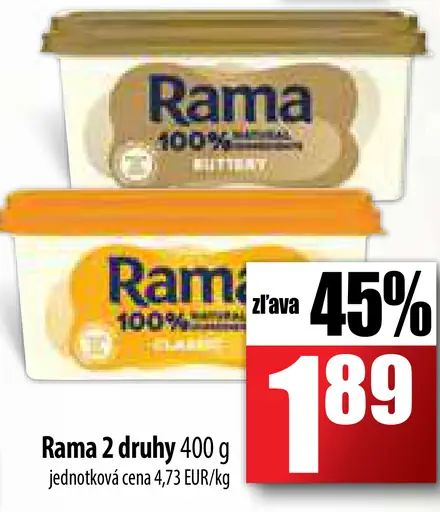 Rama 2 druhy