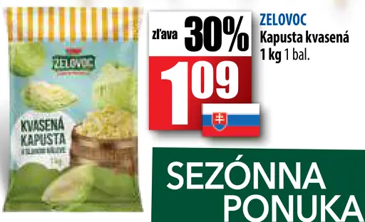 Zelovoc Kvasená Kapusta