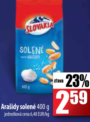 Arašidy solené