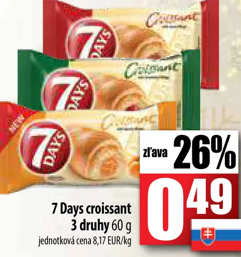 7 Days croissant