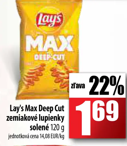 Lay's Max Deep Cut