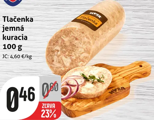 Tlačenka jemná kuracia