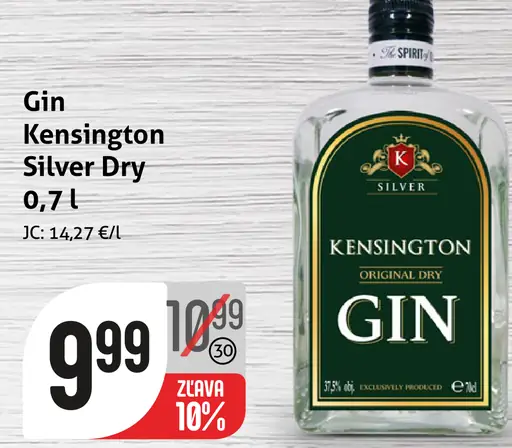 Gin Kensington Silver Dry