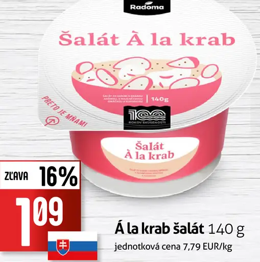 Á la krab šalát