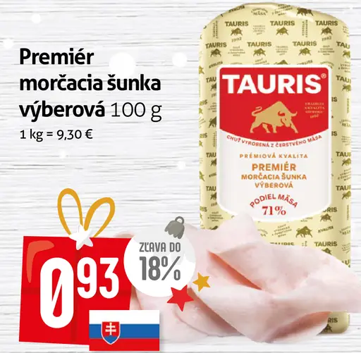 Premiér morčacia šunka