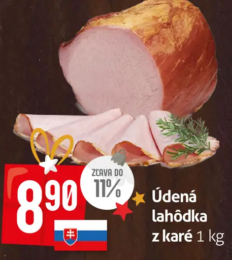 Údená lahôdka z karé