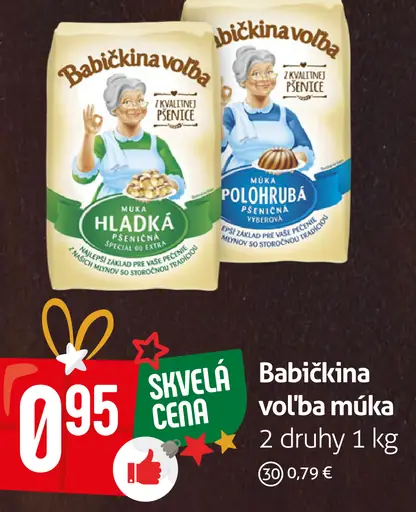 Babičkina vol'ba múka hladká