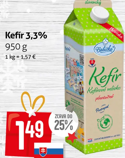 Kefír 3,3%