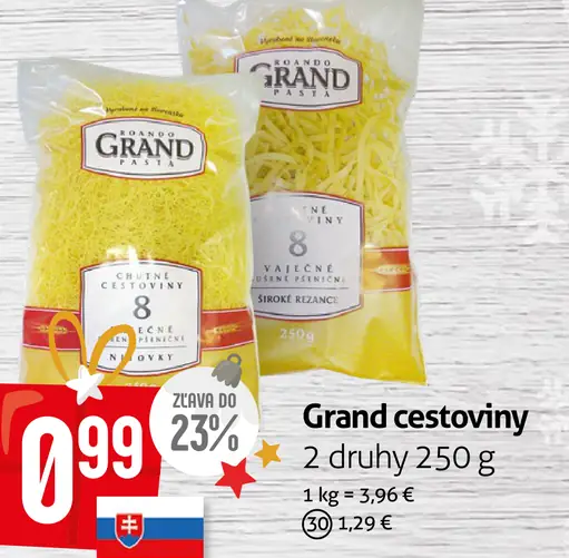 Grand cestoviny