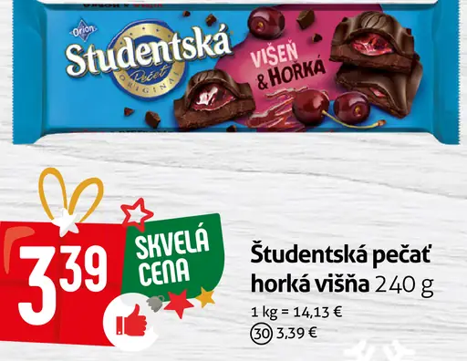 Študentská pečiat horká višňa