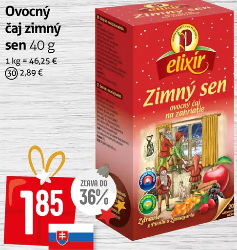 Ovocný čaj zimný sen