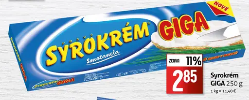 Syrokrém Giga