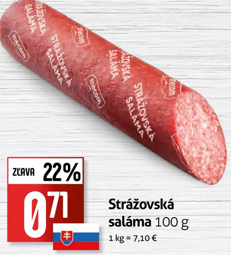 Strážovská saláma