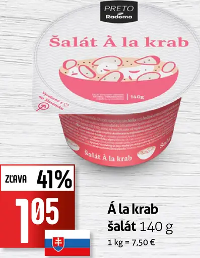 Á la krab šalát