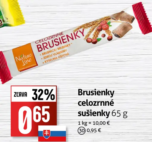 Brusienky celozrnné sušienky