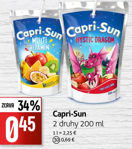 Capri-Sun Multi Vitamin, Mystic Dragon