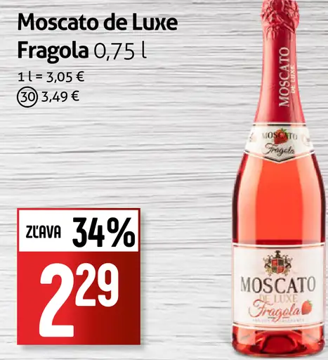 Moscato de Luxe Fragola