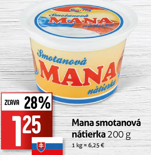 Mana Smotanová nátierka