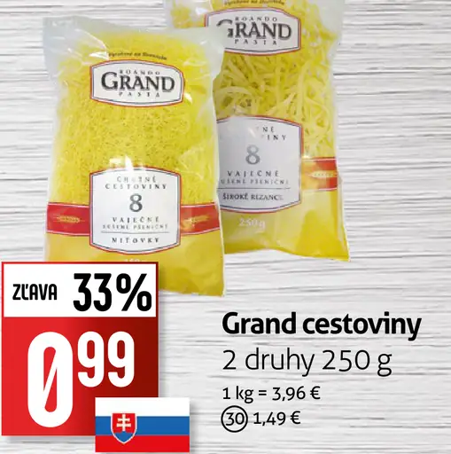 Grand cestoviny