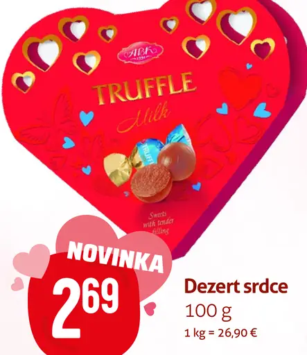 Truffle Dezer srdce