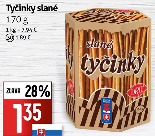 DKP Tyčinky slané