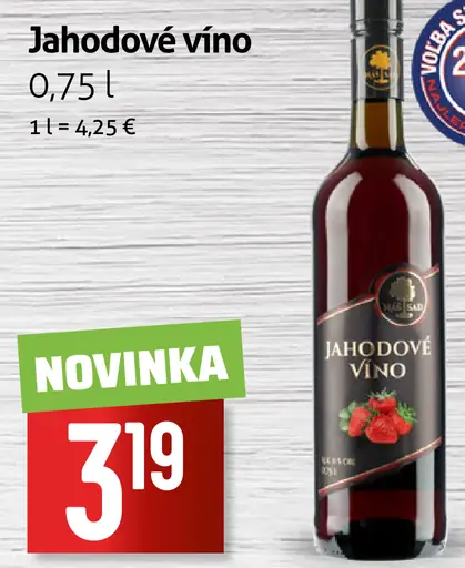 Jahodové víno