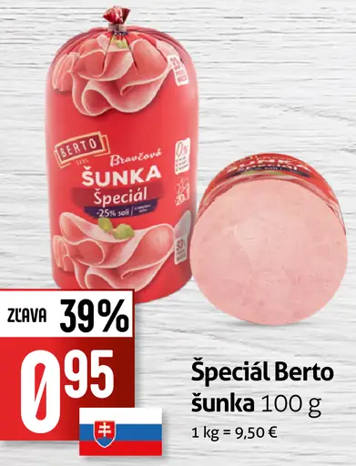 Špeciál Berto šunka