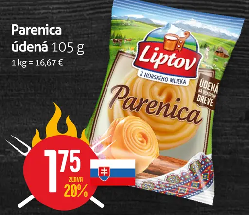 Liptov Parenica údená