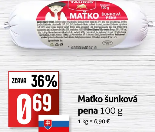 Matko šunková pena
